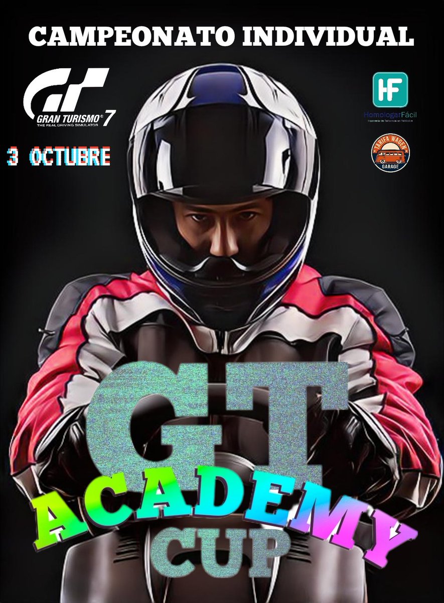 Hoy daremos comienzo a la GT ACADEMY CUP, 30 pilotos, 2 salas y un Ferrari gr.4 en lago maggiore darán comienzo a la temporada! 
Equipos que estén cortos de pilotos es buena opción para pasar a ojear! 
Directos 22:00
Sala A: twitch.tv/jordi_grass?sr…
Sala b: twitch.tv/shk_sharkracin…
