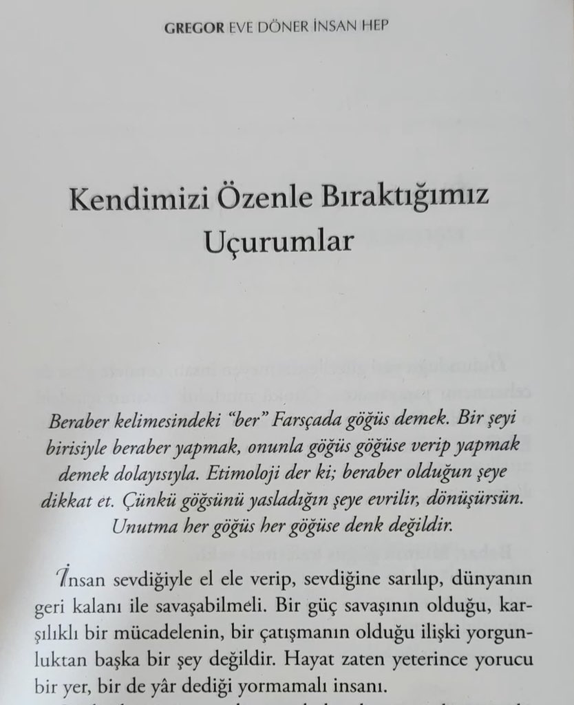 Her göğüs her göğüse denk değildir.