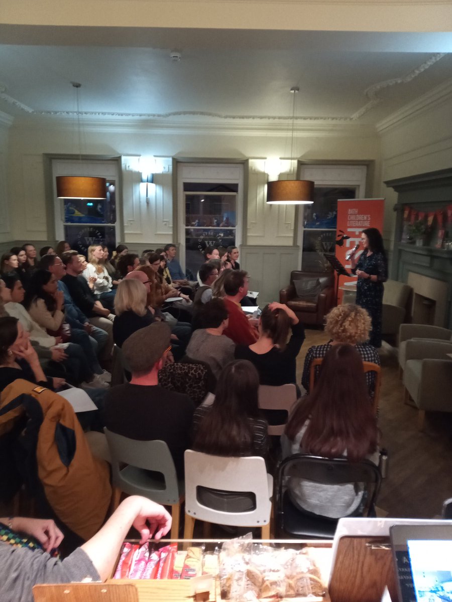 Packed house for the #MAWYP event! <a href="/BathSpaUni/">Bath Spa University</a>