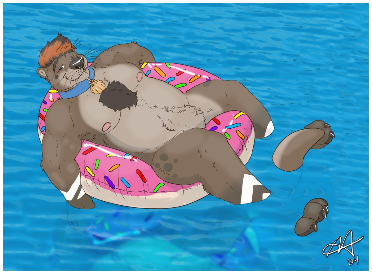 Summer has ended? At least still pretty warm in SoCal! Might as well enjoy it 🦦🌊