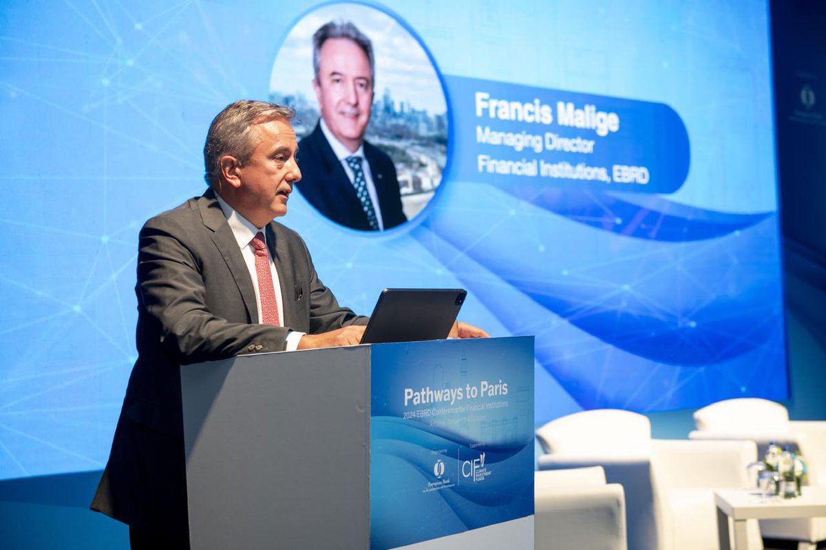 Today marked a productive first day at our Pathways to Paris 2024 event, with <a href="/cif_action/">CIF</a>’s support. 
​
“We are not powerless. In fact, we have powerful tools at our disposal - technology, finance and above all, a commitment to change,” said our <a href="/FrancisMalige/">Francis Malige</a>. #ClimateAction