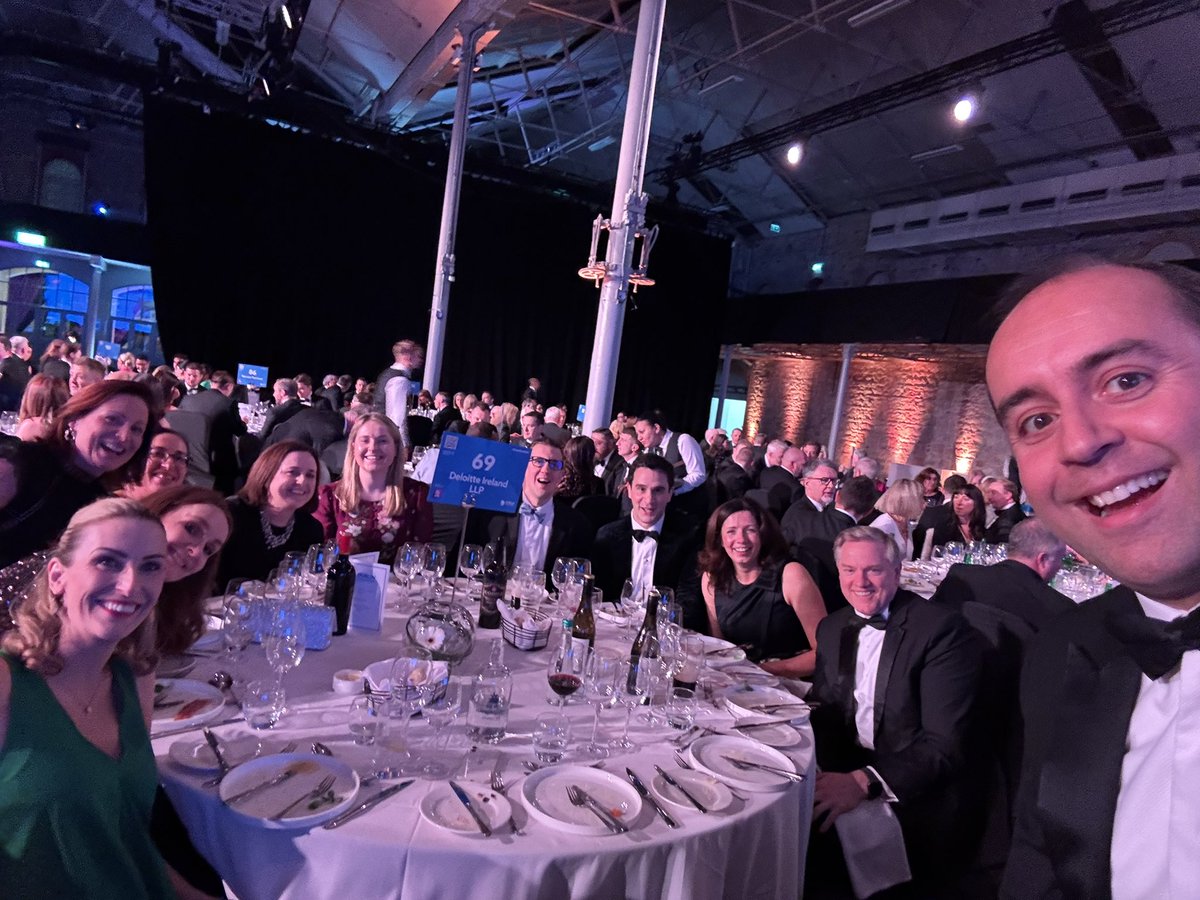 What a fabulous occasion at the <a href="/DubCham/">Dublin Chamber</a> annual dinner in <a href="/TheRDS/">The RDS</a>  with the <a href="/DeloitteIreland/">Deloitte Ireland</a> team and some of our brilliant clients. 

#ChamberAD24 #ImpactThatMatters