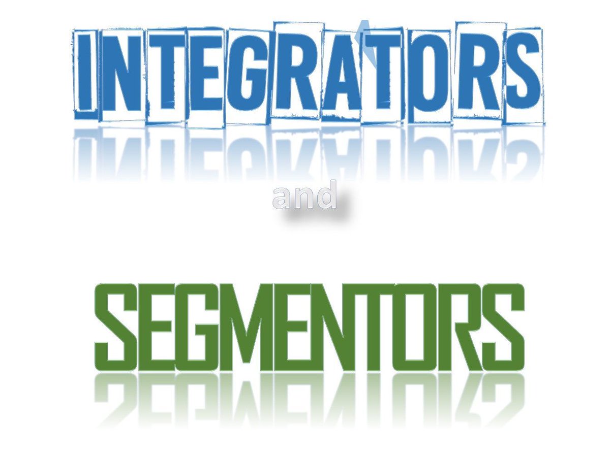 Klinkehoffen's tweet photo. Segmentors and integrators
Apparently there are two main clusters of boundary creators: those of us who blend home and work, and those of us who don’t like to. Read more at https://t.co/gJAXUFNiEd https://t.co/8AJUCdz0SI