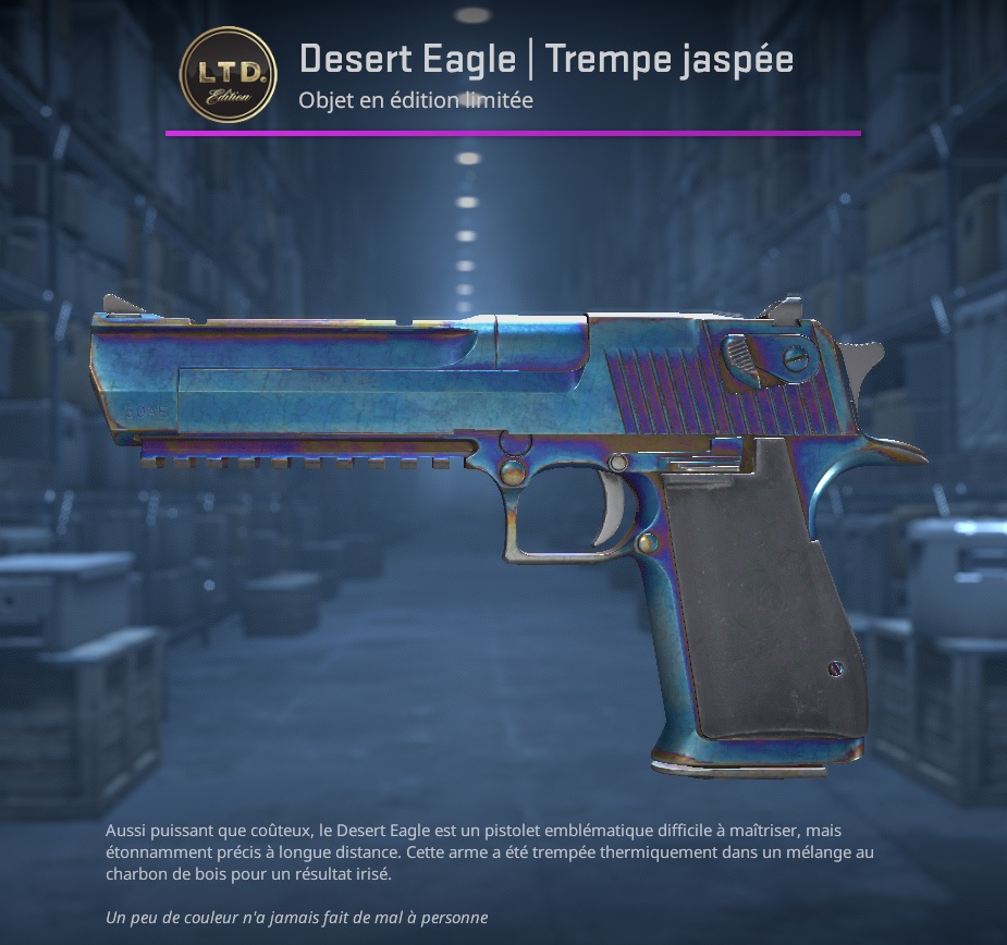 Une idée du prix ? Dix balles ?