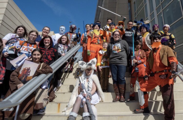 ally_m_andrews's tweet photo. I’m so grateful that I got to grow up with Rebels &amp; for everything I’ve gained &amp; experienced because of the show. #StarWarsRebels will forever hold a special place in my heart 💜 https://t.co/H2HcSaXCej