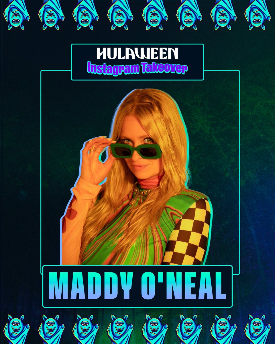 HulaweenFL's tweet photo. ✨Get ready for some serious vibes, #HulaFam! The one and only @Maddy_ONeal is taking over our Instagram on Saturday, 10/5, bringing you behind-the-scenes magic and all the electro-soul energy we know you love! ⚡ Tune in and let’s get funky together! 💃🕺 https://t.co/psG8yqwCcY