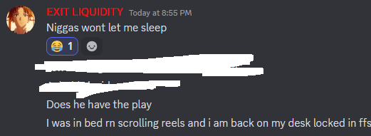 FuckTheCabalX's tweet photo. when u get tagged in our discord for a play u get up from the bed and lock the fk in again😂 https://t.co/btPVHSTyh9 https://t.co/he73Z2TFG5