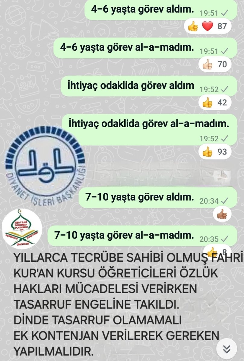 DİN EĞİTİMINDE TASARRUF OLAMAZ.FAHRİ KUR'AN KURSU ÖĞRETİCİLERİ
EK KONTENJAN BEKLİYORLAR.
<a href="/RTErdogan/">Recep Tayyip Erdoğan</a> <a href="/dbdevletbahceli/">Devlet Bahçeli</a> <a href="/AvOzlemZengin/">Av. Özlem Zengin 🇹🇷</a> <a href="/akbasogluemin/">Av. M.Emin AKBAŞOĞLU 🇹🇷</a> <a href="/erkanakcay45/">Erkan Akçay</a>  <a href="/memetsimsek/">Mehmet Simsek</a>  <a href="/Akparti/">AK Parti</a> <a href="/MHP_Bilgi/">MHP</a> <a href="/yasaryldrmMHP/">Yaşar Yıldırım</a>  <a href="/DIBAliErbas/">Prof. Dr. Ali Erbaş</a> <a href="/yildizali19/">Ali YILDIZ</a> <a href="/Diyanet_Sen/">Diyanet-Sen</a>