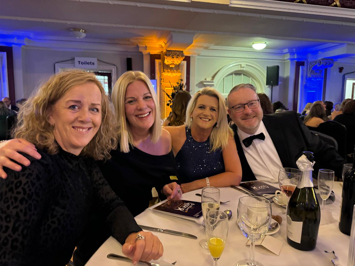 Great to be at the Brillant You Awards tonight, loving the atmosphere and wonderful to be here with our Admin Network members. We have come so far in such a short time. #brillantyouawards