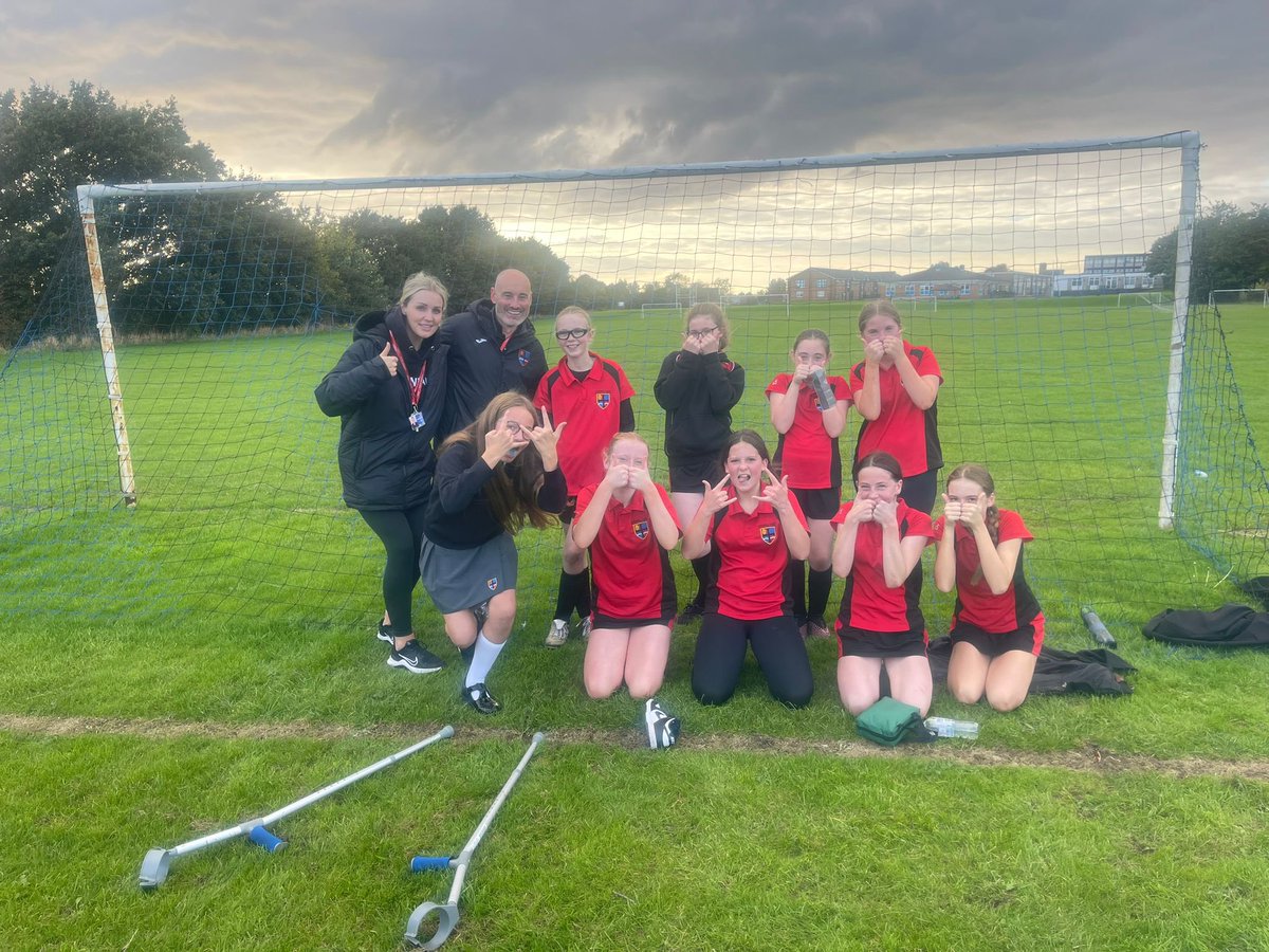 CardinalAllenPE's tweet photo. Well done to our year 8 Footballers tonight. An unfortunate loss, but they played fantastically together &amp; did Cardinal Allen Catholic High School  proud! 😊 #ltmck #livingtomakechristknown #cardi #girlsfootball https://t.co/RDfA00PqLD