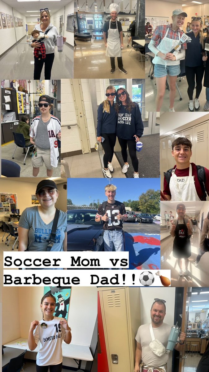 OFHS_SC's tweet image. Soccer Mom vs Barbecue Dad!!