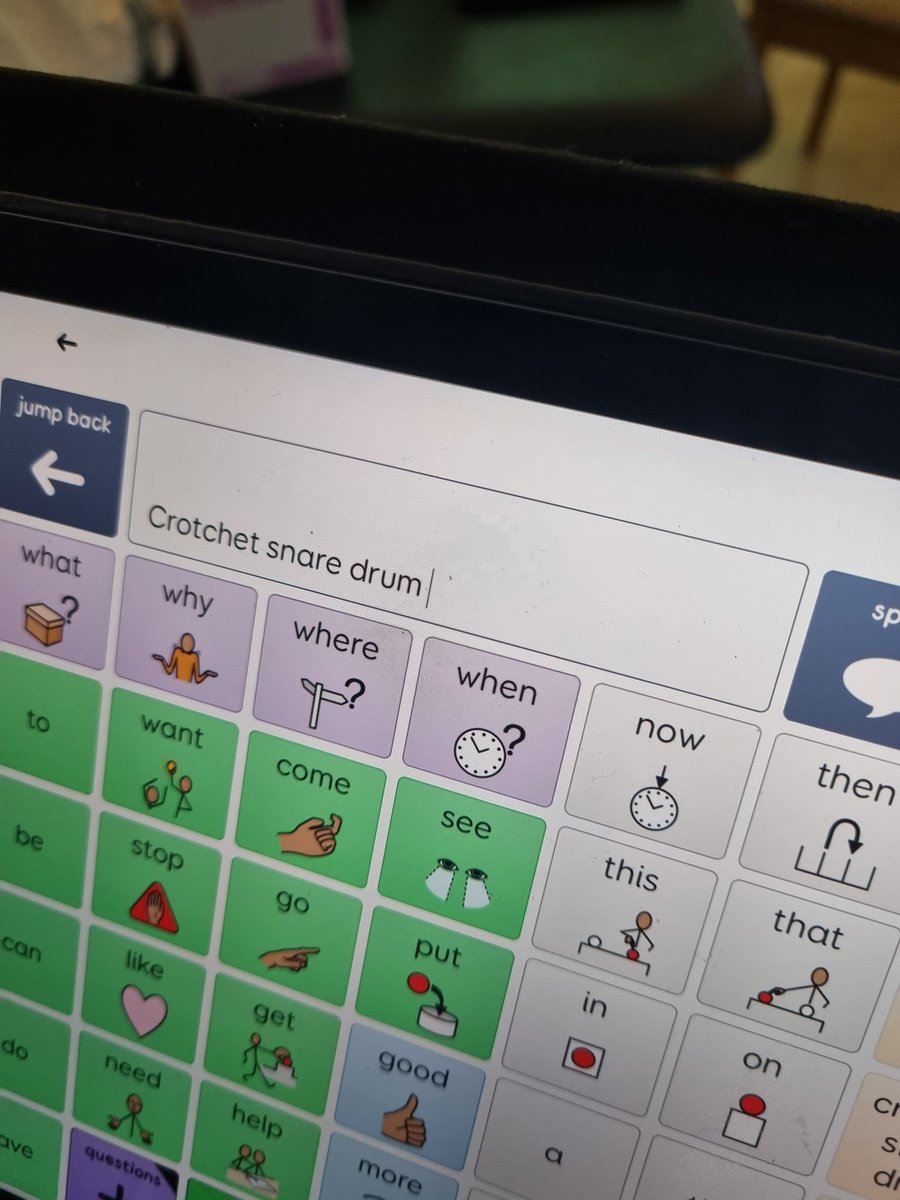 1_forget's tweet photo. #MrX continued progress on his @SoundsofIntent #TrinityMusicAward inspired by #Kandinsky! We explored #Timbre, #Dynamics, #Tempo & #Rhythm using @ThinkSmartbox's #GridForIpad with a #HeadSwitch.
Celebrating #AACAwarenessMonth through music! https://t.co/QdikEzLNmH