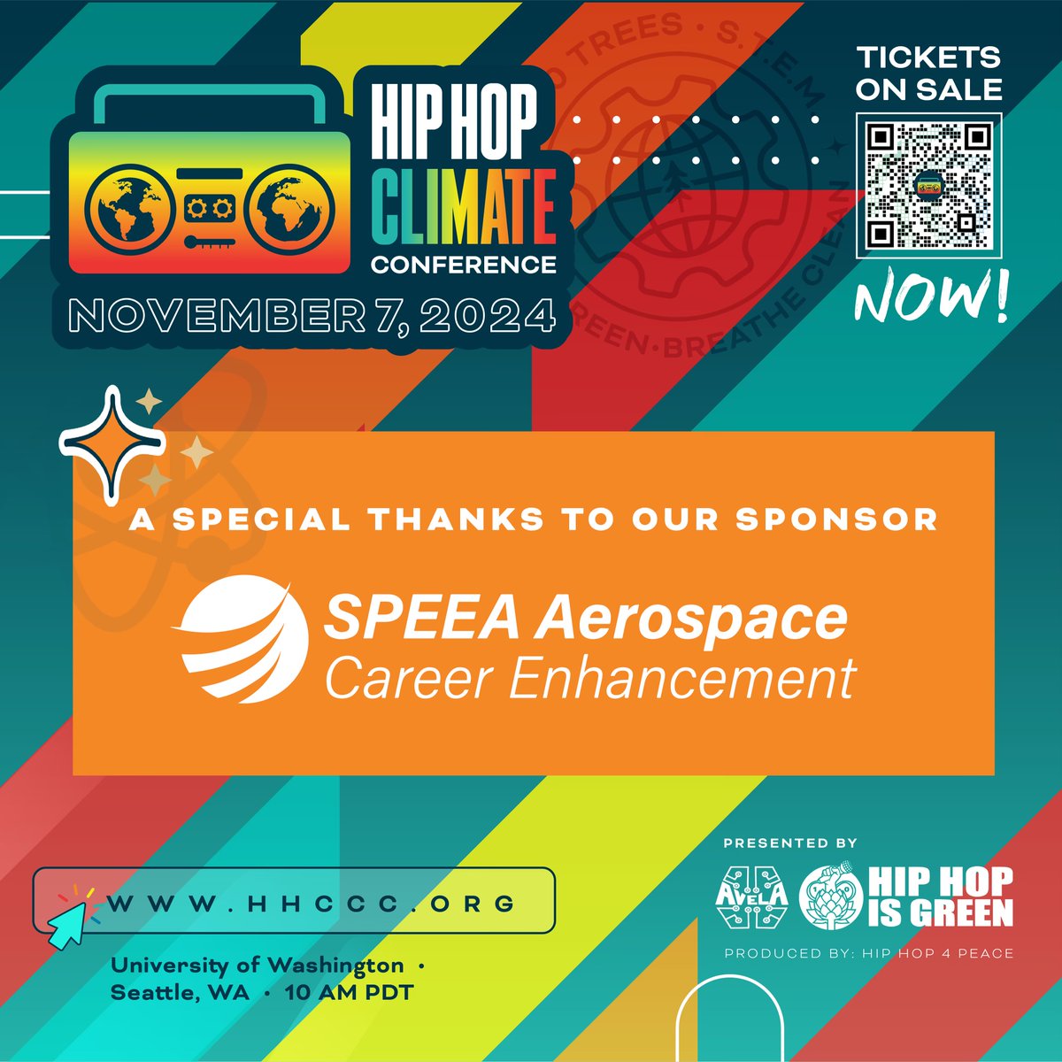 The Society of Professional Engineering Employees in Aerospace (SPEEA) is a union of over 20,000 professionals, dedicated to holding their high job standards for aerospace professionals. 

Huge kudos to SPEEA for supporting diversity and the Hip Hop Climate Conference 🚀