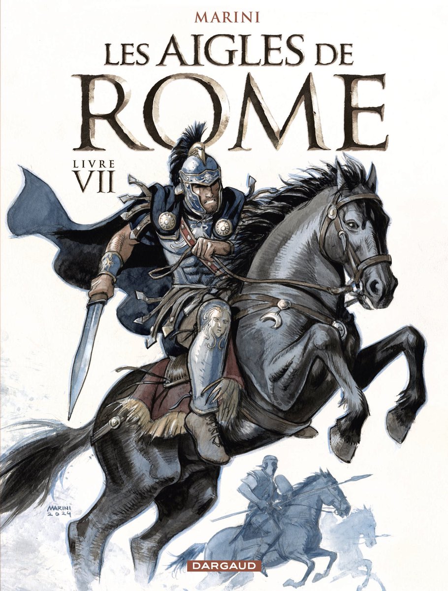 DEMAIN ! LES AIGLES DE ROME 7 en Librairie 🦅 <a href="/EditionsDargaud/">Editions Dargaud</a>