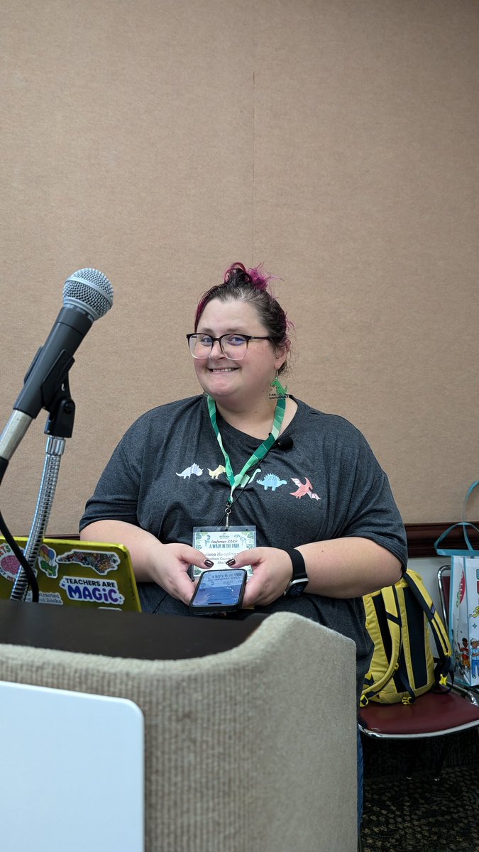 Hannah Wilson (@apexelemlibrary) on Twitter photo Great presentation by <a href="/melissahoop88/">Melissa Hoop</a> from <a href="/gmhlibrary/">George Moses Horton Middle School Library</a> !
#NCSLMA24 Great presentation by <a href="/melissahoop88/">Melissa Hoop</a> from <a href="/gmhlibrary/">George Moses Horton Middle School Library</a> !
#NCSLMA24