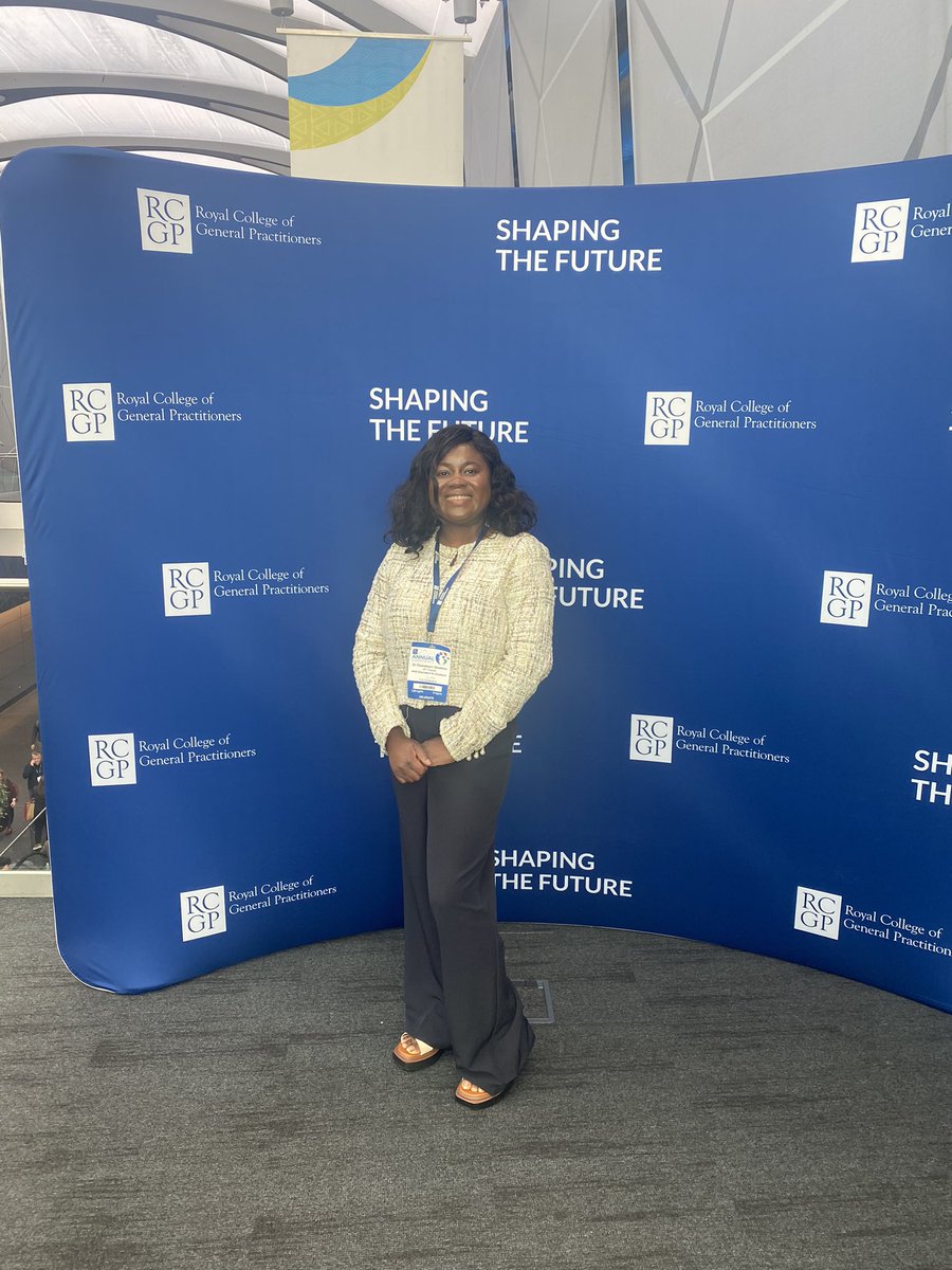 IamToyinRoberts's tweet image. First @RCGPAC 

I might be shy but if you see me, just say hi 😀😀

Totally amazing day aside the food. 

#RCGPAC2024 
#RCGPAC 
#Liverpool