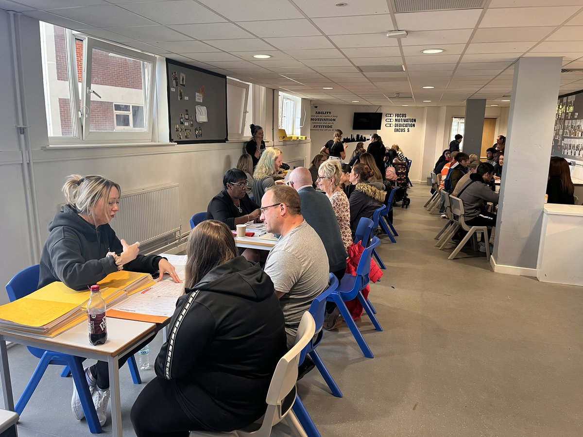 EdgeNorthfield's tweet photo. Thank you to everyone in the #edgefamily for supporting our Parents Evening. An amazing 80% turnout from our key stage 4 families is an incredible indication of the power of a collaborative school community #changebeginshere #edgepride https://t.co/EdYyOGFsIp