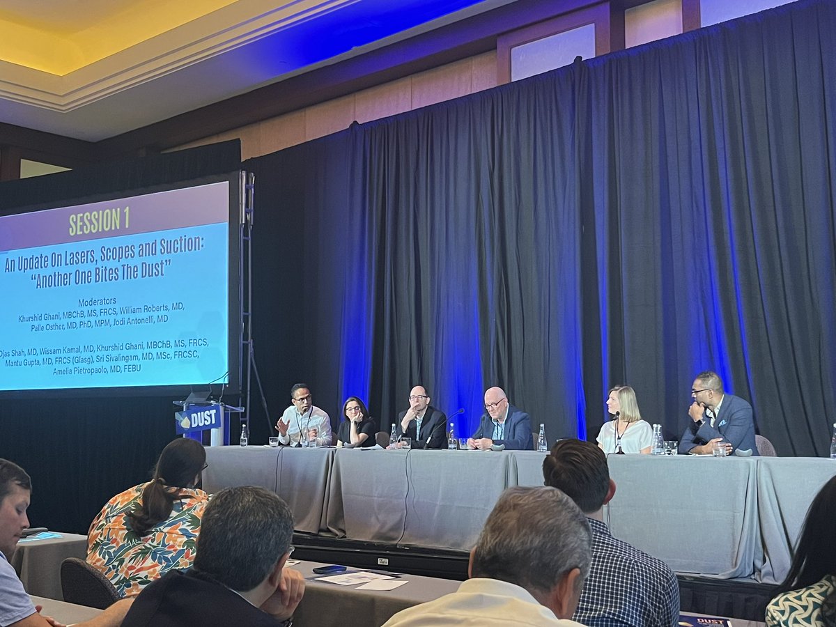 Jeff McClaine (@jeffmcclaine) on Twitter photo Great kickoff today to the <a href="/dustcme/">DUST Symposium</a> meeting. Lots of discussion on laser settings, intrarenal pressure and temperature along with an informative discussion on suction in sheaths and scopes. The <a href="/richardwolfusa/">richardwolfusa</a> DURS hybrid scope can handle it! <a href="/peepeeDoctor/">Khurshid Ghani</a> <a href="/MantuGuptaMD/">Mantu Gupta, M.D.</a> Great kickoff today to the <a href="/dustcme/">DUST Symposium</a> meeting. Lots of discussion on laser settings, intrarenal pressure and temperature along with an informative discussion on suction in sheaths and scopes. The <a href="/richardwolfusa/">richardwolfusa</a> DURS hybrid scope can handle it! <a href="/peepeeDoctor/">Khurshid Ghani</a> <a href="/MantuGuptaMD/">Mantu Gupta, M.D.</a>