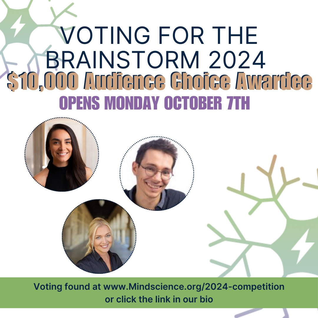 🌟 Ready to make a difference? 🎉 This Monday, October 7th, it’s YOUR chance to cast your vote for the Audience Choice Award! 🗳️✨ The winner will earn an extra $10,000 in funding!!!