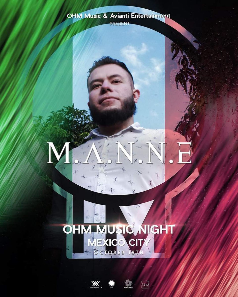 <a href="/EmMy_SkyEr/">Emmy Skyer</a> Pres. M.A.N.N.E
See you this October 18th with the <a href="/ThisIsOHMMusic/">OHM Music</a> family and label boss <a href="/OMAIRMusic/">OMAIR</a>! 

📅18/10/24
📌Get your tickets
ticketplanet.com.mx/OHM-MUSIC-NIGH…

#trance #Techno #OHMMusic #BlackHoleRecordings