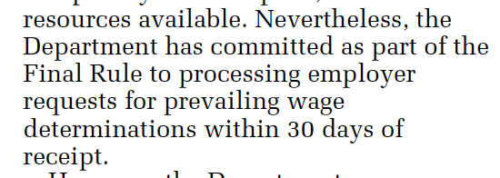 BaniasLaw's tweet photo. So, in 2008, @USDOL "committed" to issuing Prevailing Wage Determinations in 30 days. Today it takes on average 154 days, and the technology today is just a bit better than it was in 2008. No, PWD receipts have not increased five fold. #PERMdelay #PWDdelay https://t.co/gzWqqRUtgm
