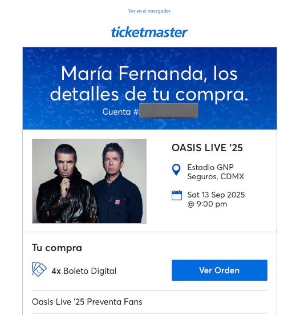 ferivasb's tweet photo. Y si se logró #OasisLive25 @Jgomez3194 https://t.co/zXEa8t5pF1
