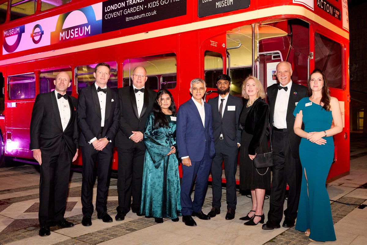 MayorofLondon's tweet photo. Honoured to speak at @LTMuseum’s annual dinner and auction. A fantastic event dedicated to helping to raise crucial funds for the museum and its transport careers initiative. https://t.co/IEnGfwHyhP