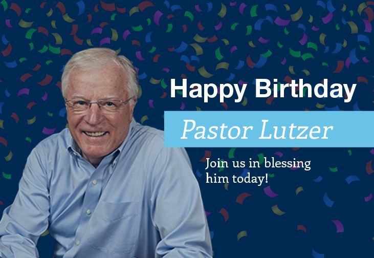 Media_TMC's tweet photo. Happy 83rd Birthday to Pastor Erwin Lutzer!
Join us in blessing him today.
#happybirthday #octoberthird #erwinlutzer #pastorlutzer #moodychurchmedia https://t.co/OfbYoXZm9W