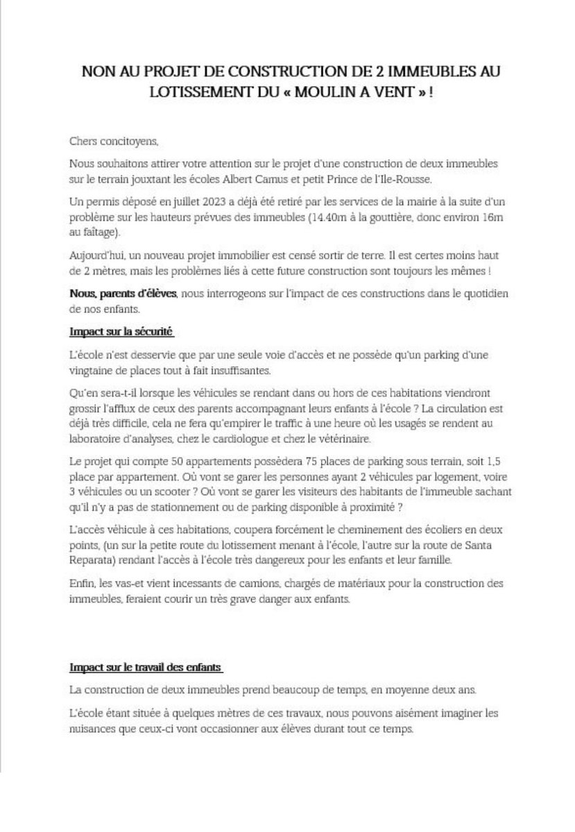 BascoulF's tweet photo. 📚📚SALVEMU A NOSTRA SCOLA📚📚
Afin que les enfants de l île rousse puissent avoir  une scolarité en toute sérénité.
Rendez-vous lundi 7 octobre à 16h00 au rond-point de l’école d’île rousse. https://t.co/8zvCU6odGf