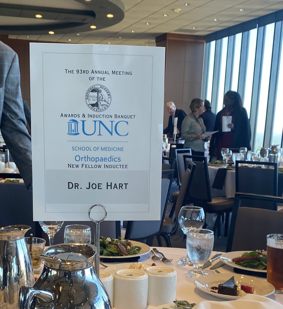 Joe Hart (@joemhart3) on Twitter photo Last week I was inducted as a fellow to the <a href="/NatAcadKines/">National Academy of Kinesiology</a> - a truly humbling honor. Thank you to <a href="/TCovassin/">Tracey Covassin</a> @DarinPadua <a href="/BlackburnTroy/">Troy Blackburn</a>!! special thanks to <a href="/UNCOrtho/">UNC Orthopaedics</a> for sponsoring a banquet table in my honor. #uncorthoresearch Last week I was inducted as a fellow to the <a href="/NatAcadKines/">National Academy of Kinesiology</a> - a truly humbling honor. Thank you to <a href="/TCovassin/">Tracey Covassin</a> @DarinPadua <a href="/BlackburnTroy/">Troy Blackburn</a>!! special thanks to <a href="/UNCOrtho/">UNC Orthopaedics</a> for sponsoring a banquet table in my honor. #uncorthoresearch