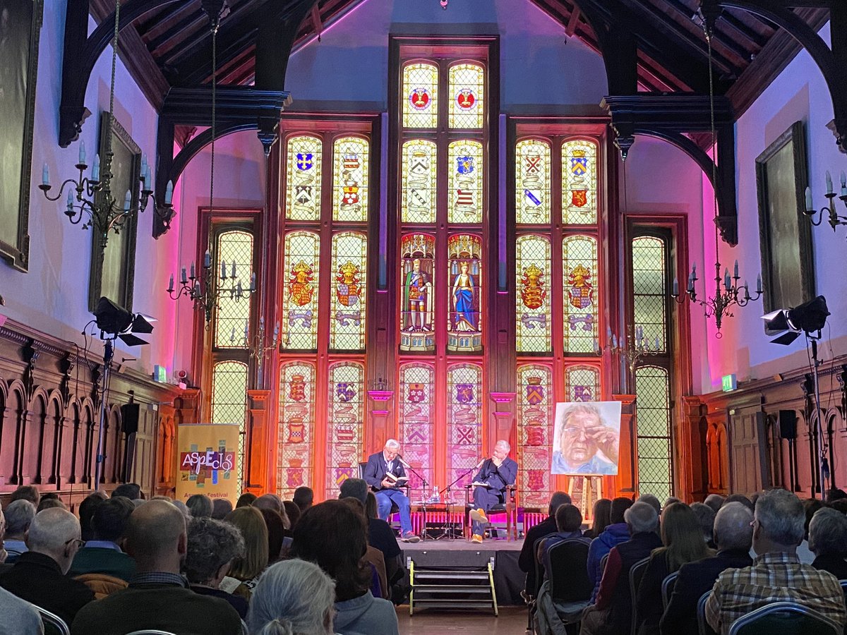 Aspects Festival (@aspectsfestival) on Twitter photo Thank you <a href="/StepWalkTV/">Stephen Walker</a> and <a href="/colin_davidson/">Colin Davidson</a> for your fascinating insights into the great John Hume. Fantastic event! 👏🏻
#AspectsFestival #Aspects24 Thank you <a href="/StepWalkTV/">Stephen Walker</a> and <a href="/colin_davidson/">Colin Davidson</a> for your fascinating insights into the great John Hume. Fantastic event! 👏🏻
#AspectsFestival #Aspects24