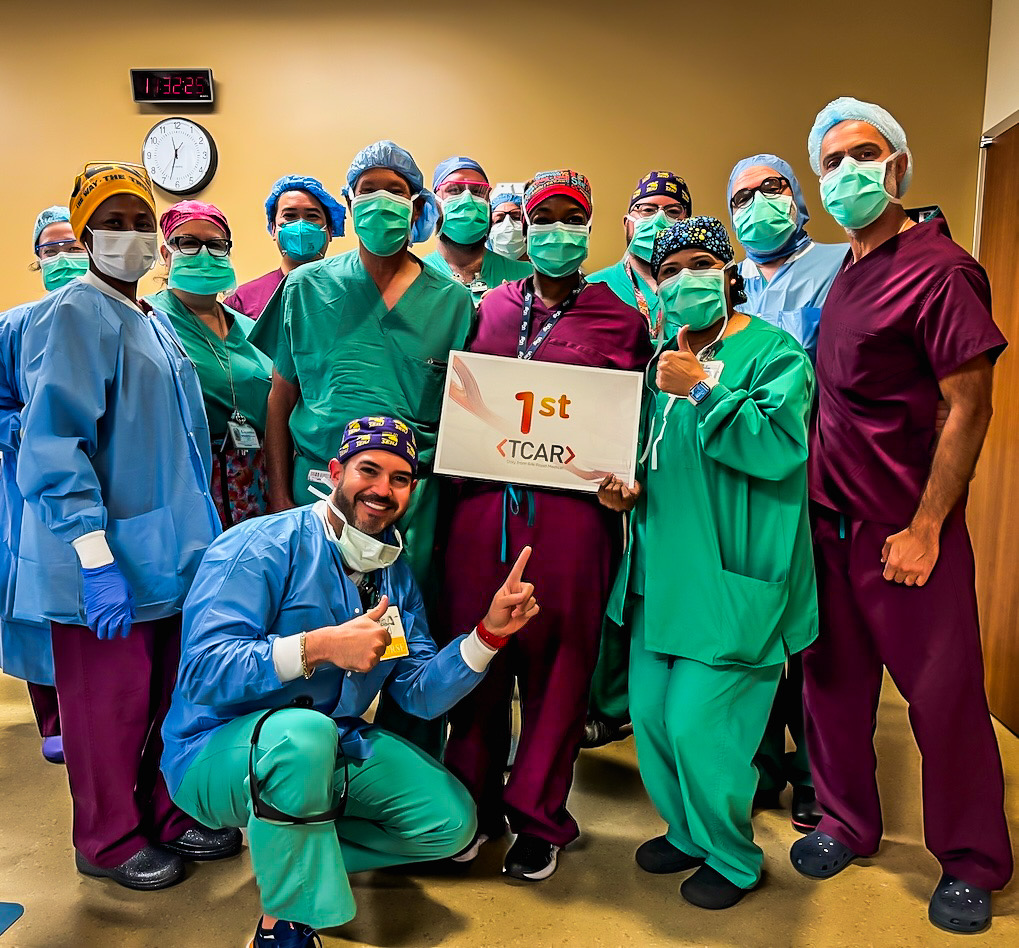 UCSF Surgery (@ucsfsurgery) on Twitter photo 🚨 Exciting news for <a href="/AlamedaHealth/">Alameda Health System</a> System‼️We successfully performed our first TransCarotid Artery Revascularization (TCAR) procedure at Highland Hospital. Huge thanks to <a href="/UCSFvascular/">UCSF Vascular Surgery</a> Surgeon & Asst. Professor Dr. Camille Jackson & the team for enhancing our vascular care🌟 🚨 Exciting news for <a href="/AlamedaHealth/">Alameda Health System</a> System‼️We successfully performed our first TransCarotid Artery Revascularization (TCAR) procedure at Highland Hospital. Huge thanks to <a href="/UCSFvascular/">UCSF Vascular Surgery</a> Surgeon & Asst. Professor Dr. Camille Jackson & the team for enhancing our vascular care🌟