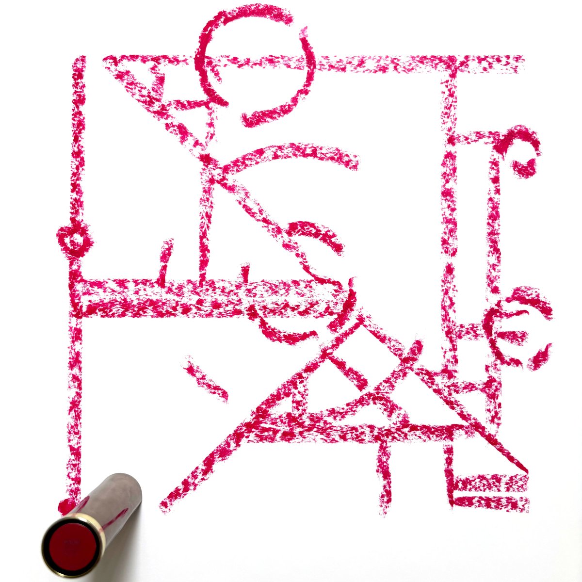 Lipstick Study in Urban Decay Psycho (2024)

This will be a challenge to make this work both compositionally and technically. Though after this first plot, I have a deluge of ideas. #plotter #processing #lipstick