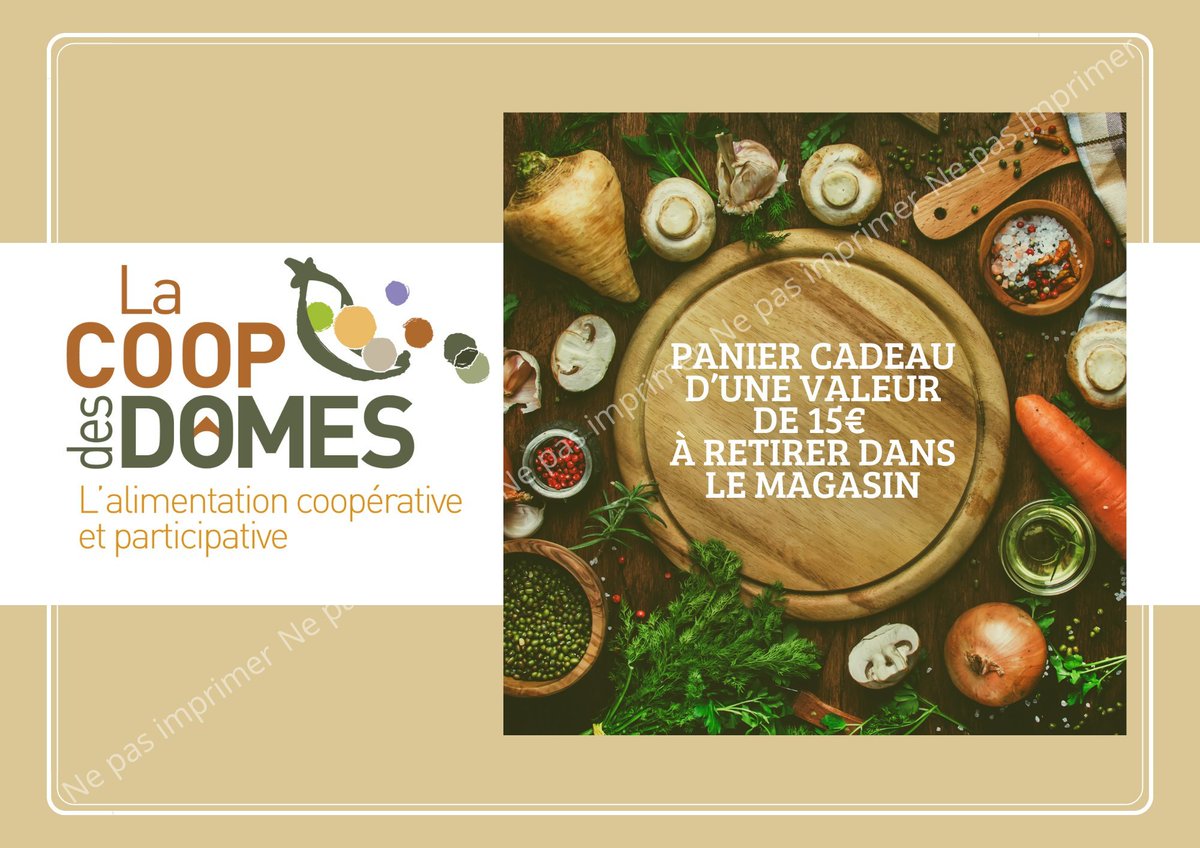 CoopDesDomes's tweet photo. Rendez-vous le dimanche 13 octobre à partir de 13h30 !
Amicale Laïque Blanzat  organise un loto au profit des écoles.
Qui gagnera le super panier cadeau de la Coop des Dômes ? 😋 https://t.co/C1MxRqCOCb