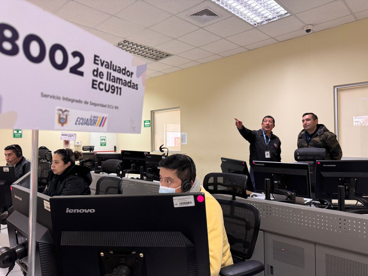 Coordinación Zonal 1 - ECU 911 Ibarra tweet media