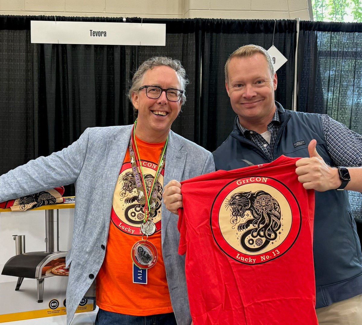 tevora's tweet image. We had an incredible time partnering with ProcessUnity and connecting with the #hackercommunity in Grand Rapids. From exploring the latest in cybersecurity to sharing insights on #ethicalhacking and #threatintelligence, this event was one for the books! 🔒✨
#GrrCon2024 #infosec