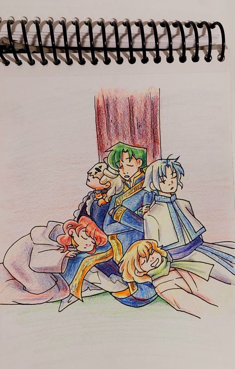 erachiiii's tweet image. All I actually need in life is them #AkatsukiNoYona #暁のヨナ