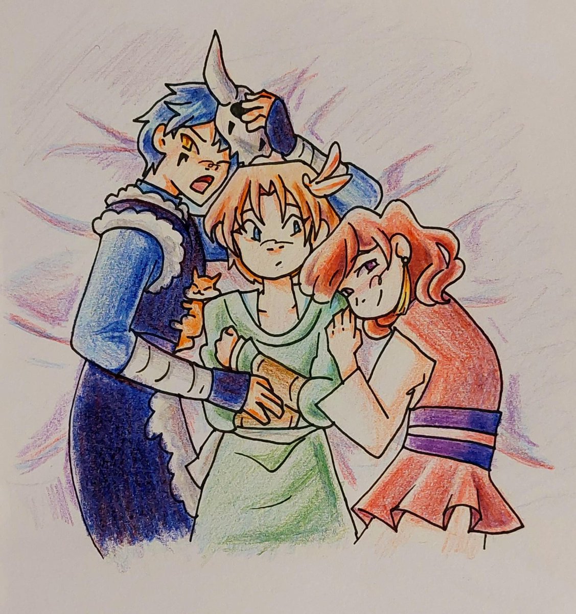 erachiiii's tweet image. All I actually need in life is them #AkatsukiNoYona #暁のヨナ