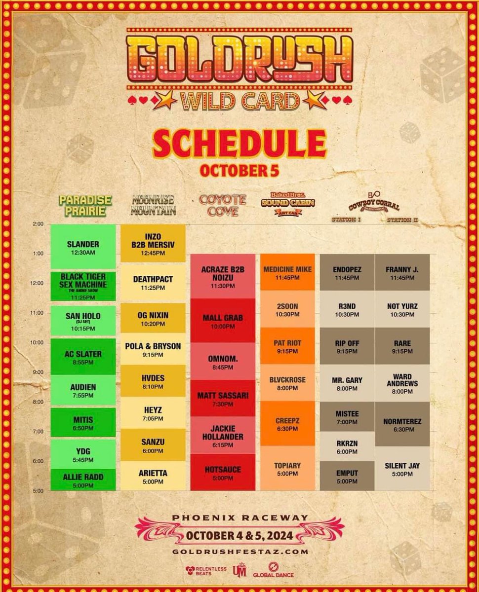 #GIVEAWAY🚨

ENTER TO WIN 1 FREE pass to <a href="/GoldrushFestAZ/">Goldrush Music Fest</a>!⚒️

I’m giving away a free Saturday pass, here’s how to win:

1️⃣ FOLLOW <a href="/RamRodDJ/">RamRod</a> 
2️⃣ TAG 3 Friends!
3️⃣ TAG <a href="/GoldrushFestAZ/">Goldrush Music Fest</a> in the comments! 🏆

I’ll announce the winner before tomorrow morning! Good luck! 😘
