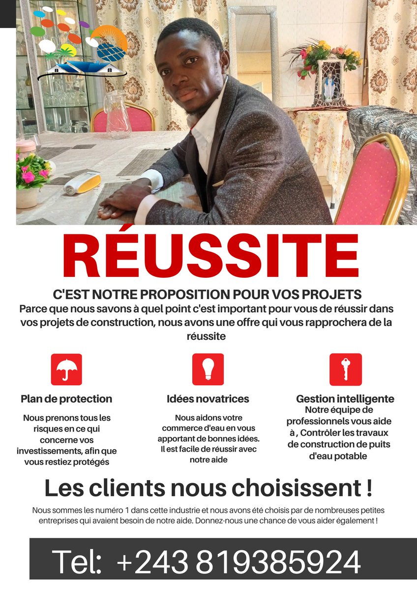 Merci de nous faire confiance.
Nous construisons pour vous.