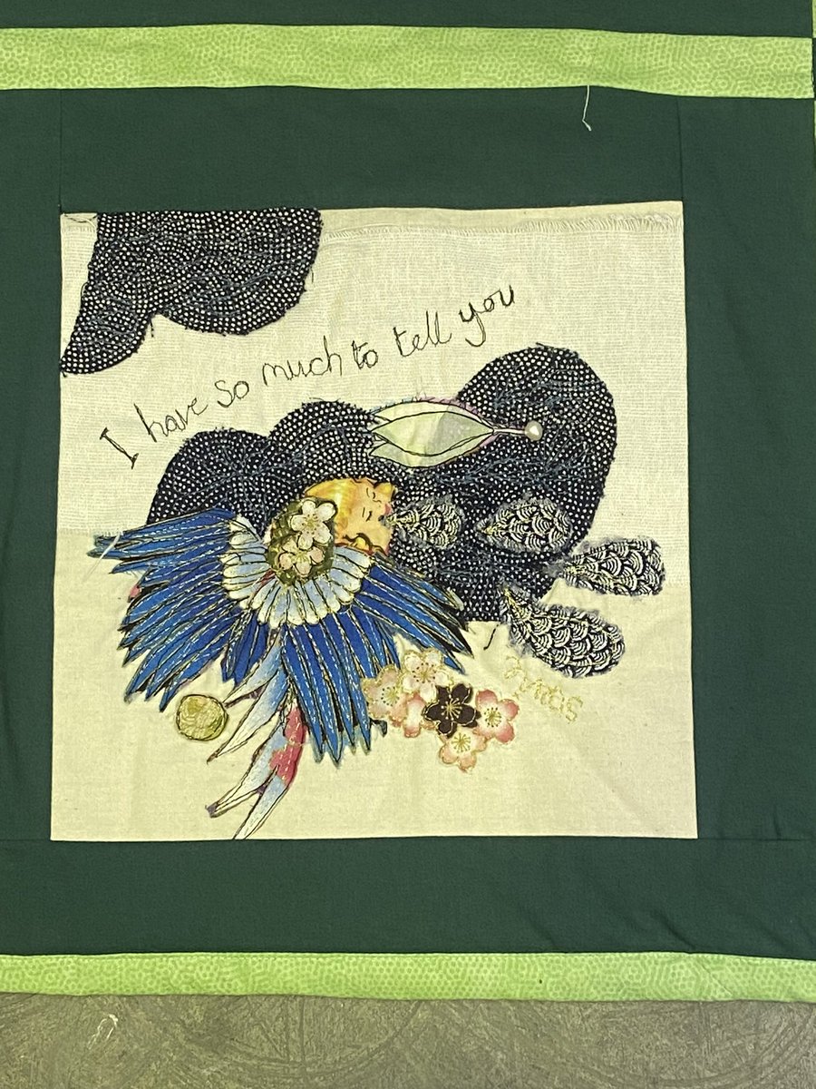 (((Joanne Harding))) (@joanne13harding) on Twitter photo I’ve spent the afternoon with brilliant people, changing how we talk about suicide. The lovely <a href="/GraceCDyke/">Grace Dyke</a> supporting community reporters. ‘Speak Their Name’ quilt -every square dedicated to a life lost by suicide. The ‘Sing Their Name Choir’ made me cry. I’ve spent the afternoon with brilliant people, changing how we talk about suicide. The lovely <a href="/GraceCDyke/">Grace Dyke</a> supporting community reporters. ‘Speak Their Name’ quilt -every square dedicated to a life lost by suicide. The ‘Sing Their Name Choir’ made me cry.