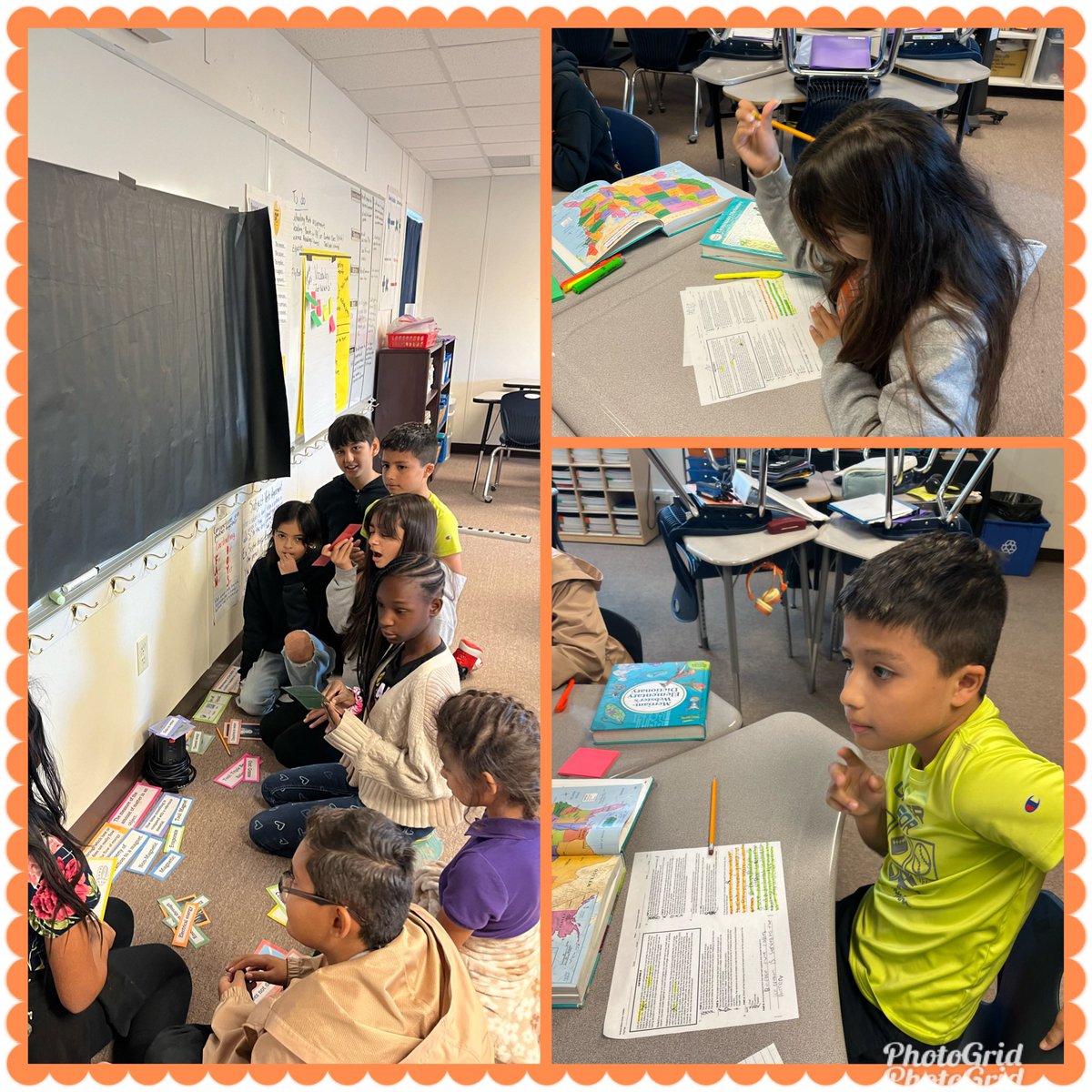 CGonzalez_MRES's tweet photo. Fall intercession with these Owls 💜🧡 Students showed up, worked hard and now to enjoy their well deserved break @MRidge_ES https://t.co/rZLJfqlUCT