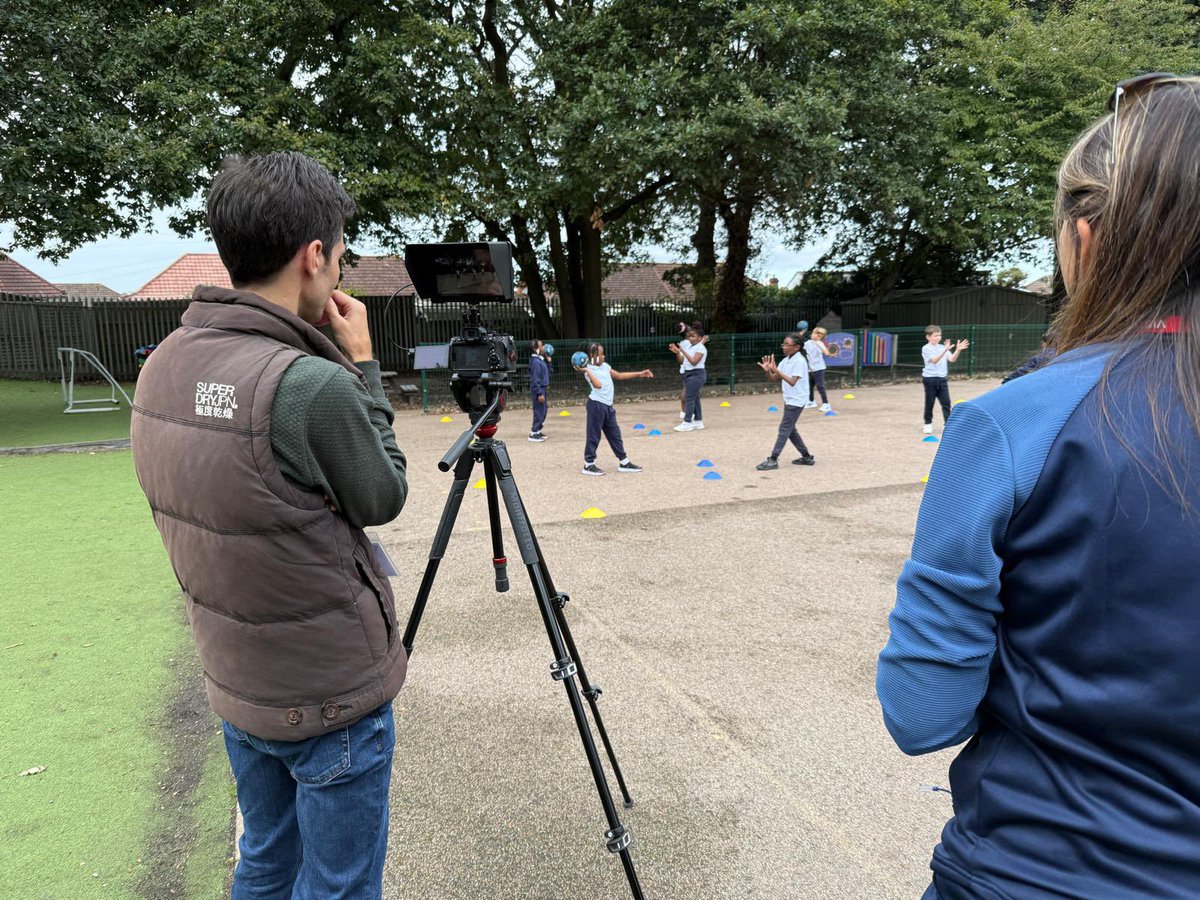 Thanks to <a href="/headstfidelis/">St. Fidelis School</a> for hosting us today to film our year 3 invasion games ball skills unit for <a href="/OakNational/">Oak National Academy</a> <a href="/Complete_PE/">Complete P.E.</a>