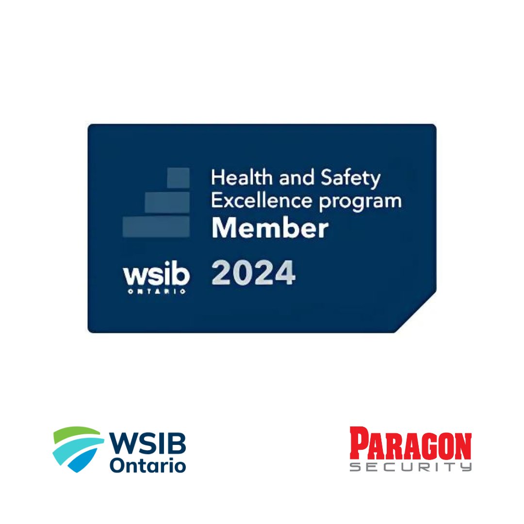ParagonGuard's tweet image. 🚨 News Flash! 🚨

We’re thrilled to announce that we’ve officially joined the WSIB’s Health and Safety Excellence Program!
 We’re now part of a community of over 4,000 businesses in Ontario, all united in our mission to ensure safer workplaces for more than 1 million people. 🏆