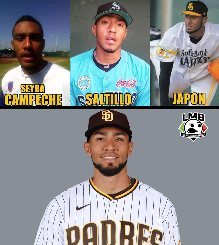 LMB_memes's tweet photo. NUNCA ABANDONES TUS SUEÑOS
El pitcher estrella de los Padres de SanDiego, Robert Suarez inicio en un pueblito llamado Seybaplaya, Campeche para dar el paso a la LMB que lo llevo hasta Japón, el resto es historia https://t.co/1Eu9Uk2NOl