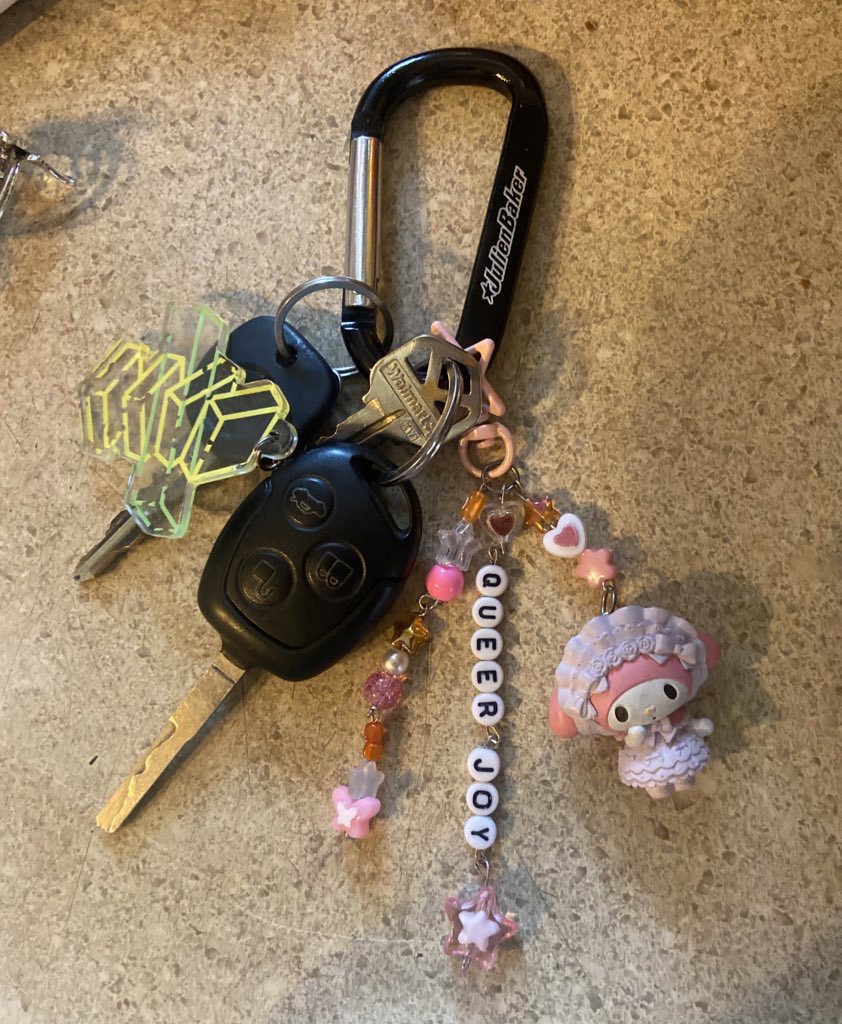 i can’t stop making keychains