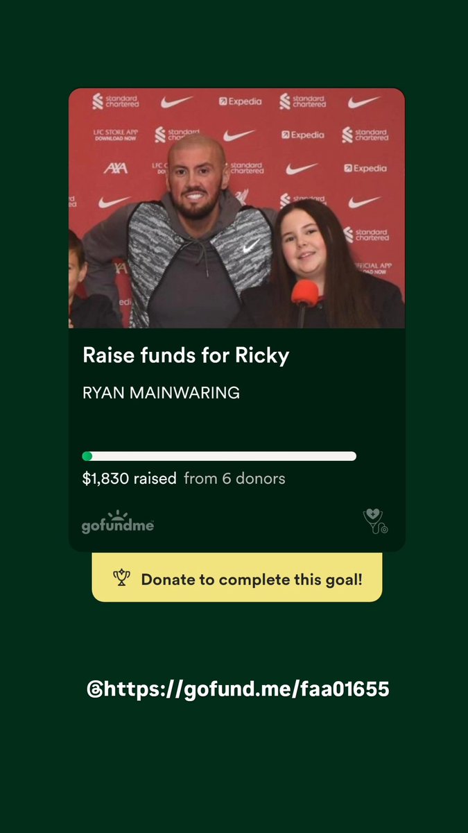 For anyone who knows our mate ricky or can donate anyway. Going threw a very tough time, anything you can donate will go a long way ❤️

gofund.me/faa01655