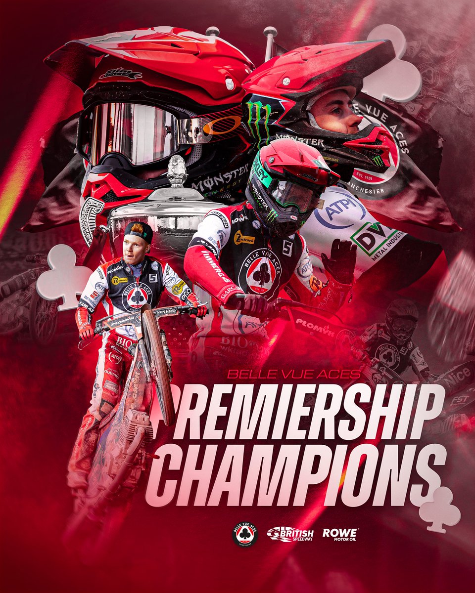 Official British Speedway (@speedwaygb) on Twitter photo ๐โฃ๏ธ๐ด
2๏ธโฃ in 3๏ธโฃ๐
๐พ๐๐๐๐๐ผ๐๐๐๐ผ๐๐๐๐๐ to <a href="/TheAces/">Belle Vue Speedway</a> - 2024 ROWE Motor Oil Premiership Champions ๐ฅ ๐โฃ๏ธ๐ด
2๏ธโฃ in 3๏ธโฃ๐
๐พ๐๐๐๐๐ผ๐๐๐๐ผ๐๐๐๐๐ to <a href="/TheAces/">Belle Vue Speedway</a> - 2024 ROWE Motor Oil Premiership Champions ๐ฅ