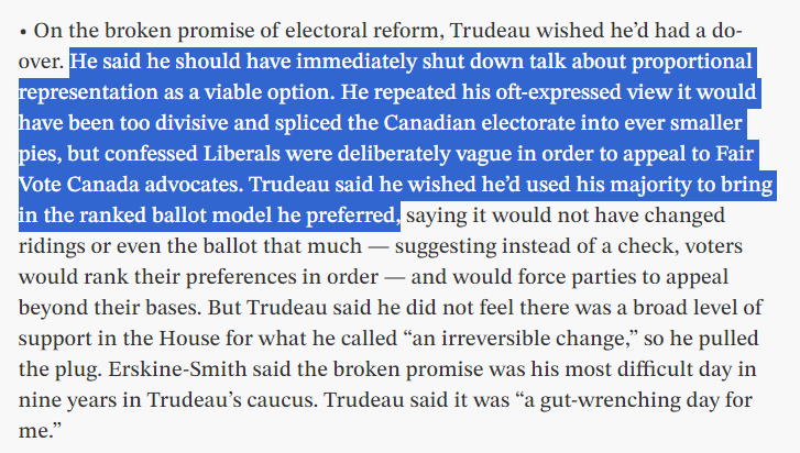 danharriscan's tweet photo. PM Trudeau finally comes clean on deceiving @FairVoteCanada in 2015 and that he never had any intention of allowing PR regardless of what #ERRE committee recommended.
#cdnpoli #canpoli
https://t.co/HMfiZyHCoi https://t.co/AjOFdUNdW6