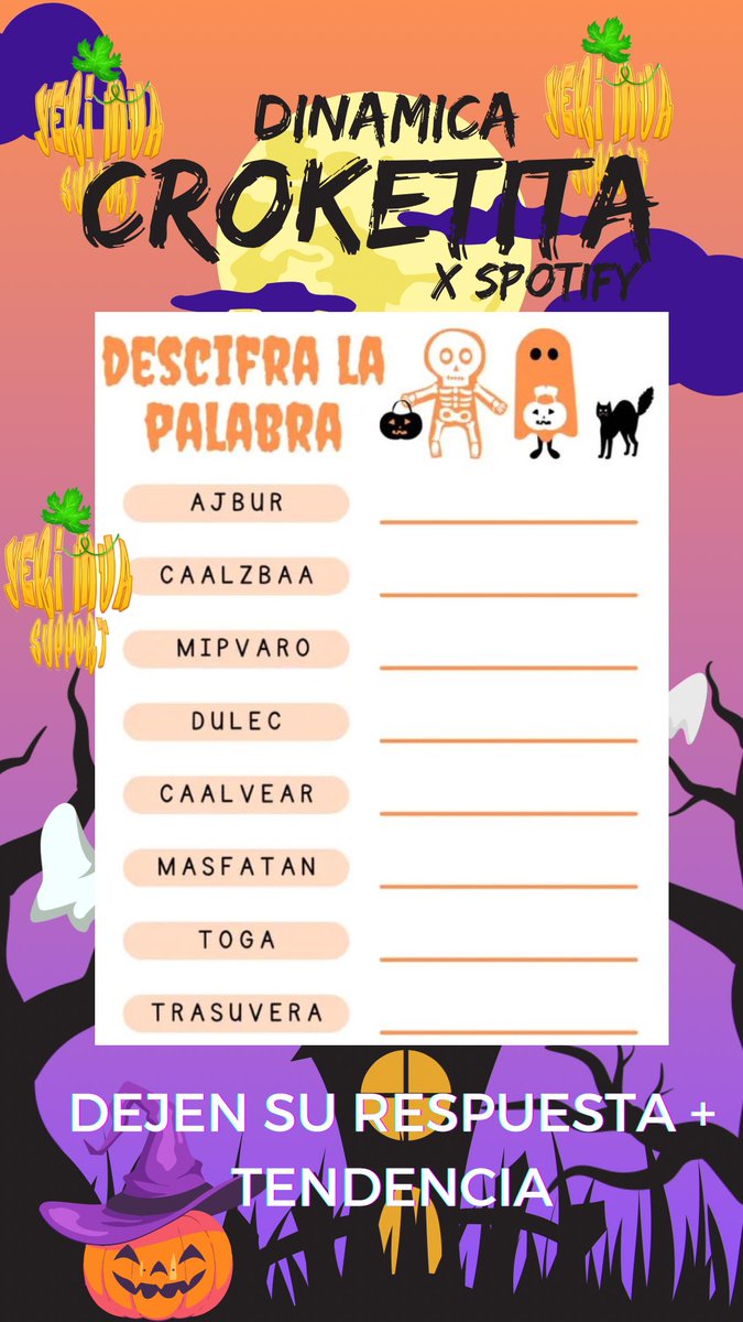 rojita6669's tweet photo. Chicas aquí les dejo esta Dinámica 
•Dar Rt 
•Dar ❤️
•Más la tendencia  
CROKETITA X SPOTIFY

disponible Hoy 3 de octubre.
#YeriMuaMusic  #PreSave 
Pre guarda: https://t.co/SB6VZ9ueZI… https://t.co/S0xJvRF6Jg
